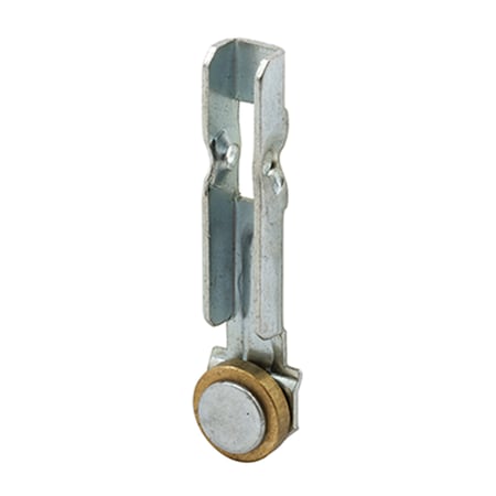 Prime-Line Roller Assembly, 1/2 in. Brass Flat Roller, for Academy, IWC and A-1 Aluminum Windows, PK2 G 3156